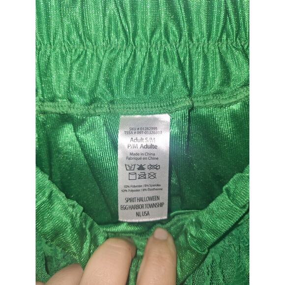 Brat Green Spirit of Halloween Green Mini‎ Skirt Floral Poison Ivy Fairycore - Picture 3 of 3